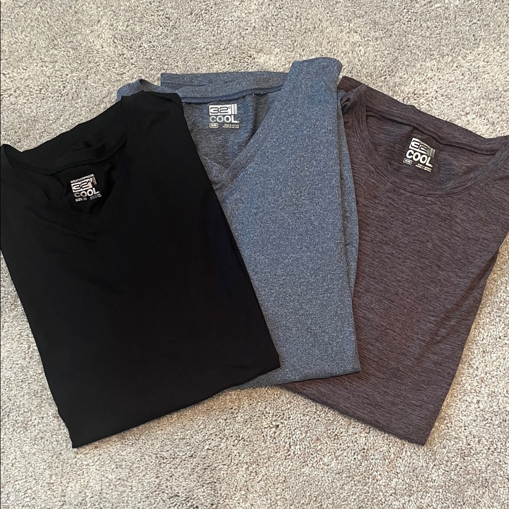 Men's Shirt Pack - Black, Blue, and Plum